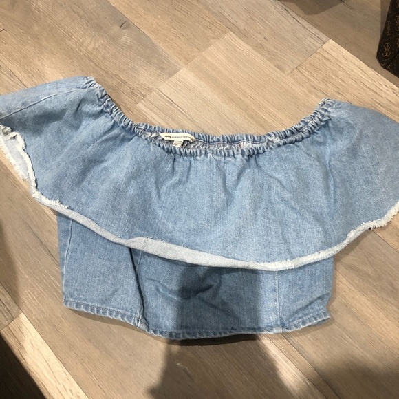 Jean Tube Top - Picture 1 of 2